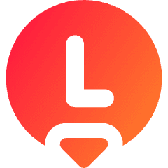 Left Controller Down Icon from Core Gradient Set