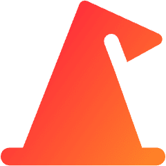 Magic Hat Icon from Core Gradient Set