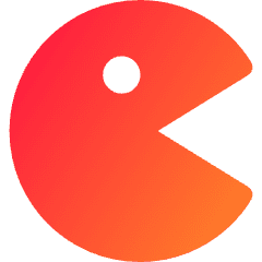 Pacman Icon from Core Gradient Set