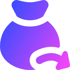 Pouch Remove 1 Icon from Core Gradient Set