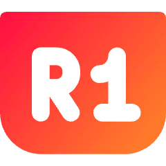 Right Button One Icon from Core Gradient Set