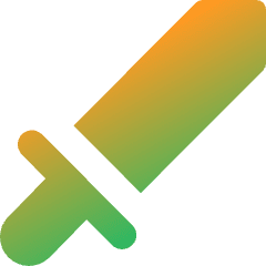 Sword Attack Icon from Core Gradient Set