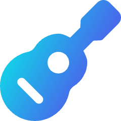 Guitar Icon from Core Gradient Set
