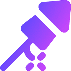 Fireworks Rocket Icon from Core Gradient Set