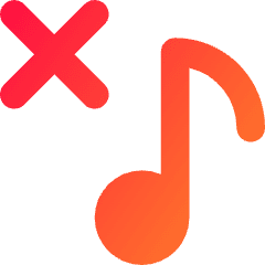 Delete Playlist Icon from Core Gradient Set