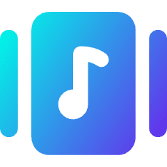 Play List 6 Icon from Core Gradient Set