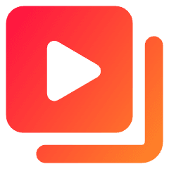 Play List 8 Icon from Core Gradient Set