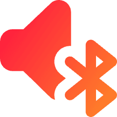 Volume Bluetooth Icon from Core Gradient Set