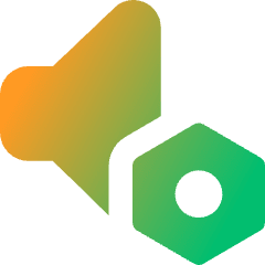 Volume Setting Bolt Nut Icon from Core Gradient Set