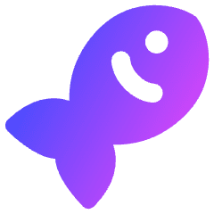 Allergens Fish Icon from Core Gradient Set
