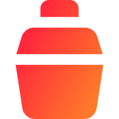 Cocktail Shaker Icon from Core Gradient Set