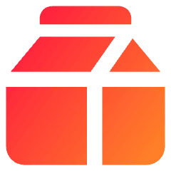 Milk Carton Icon from Core Gradient Set