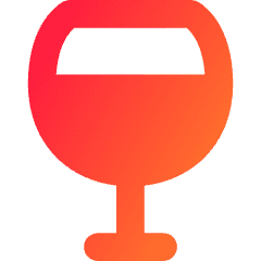 Wine Icon from Core Gradient Set