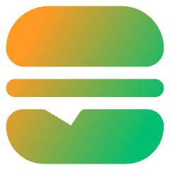 Burger Icon from Core Gradient Set