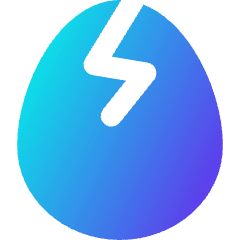Cracked Egg Icon from Core Gradient Set