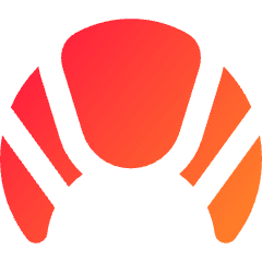 Croissant Icon from Core Gradient Set