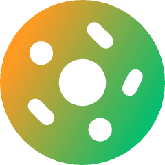 Donut Icon from Core Gradient Set