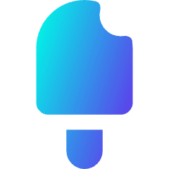 Ice Cream 1 Icon from Core Gradient Set