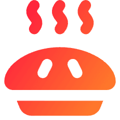 Pie Icon from Core Gradient Set