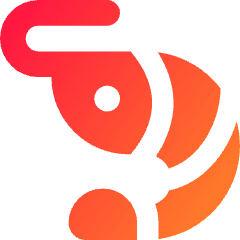 Shrimp Icon from Core Gradient Set