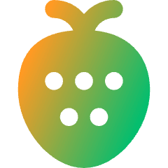 Strawberry Icon from Core Gradient Set