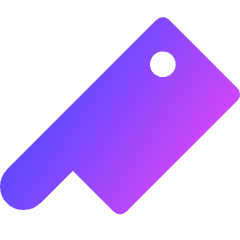 Knife 1 Icon from Core Gradient Set