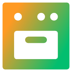 Oven Icon from Core Gradient Set