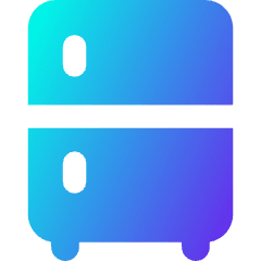 Refrigerator Icon from Core Gradient Set