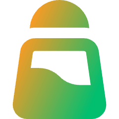Salt Bottle Icon from Core Gradient Set