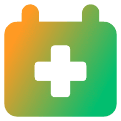 Waiting Appointments Calendar Icon from Core Gradient Set