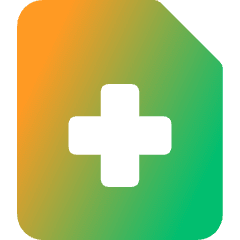 Medical Files Report History Icon from Core Gradient Set