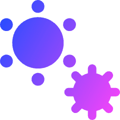 Allergens Icon from Core Gradient Set