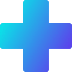 Medical Cross Sign Healthcare Icon from Core Gradient Set