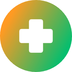 Sign Cross Circle Icon from Core Gradient Set