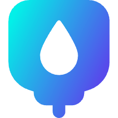 Blood Bag Donation Icon from Core Gradient Set