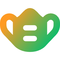 Flu Mask Icon from Core Gradient Set