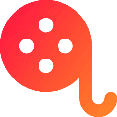 Film Roll 1 Icon from Core Gradient Set