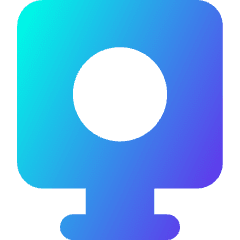 Camera Action Icon from Core Gradient Set