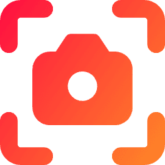 Camera Mode Photo Icon from Core Gradient Set
