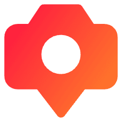 Camera Setting Pin Icon from Core Gradient Set