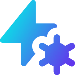 Flash Constant Light Icon from Core Gradient Set