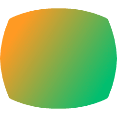 Composition Oval Icon from Core Gradient Set