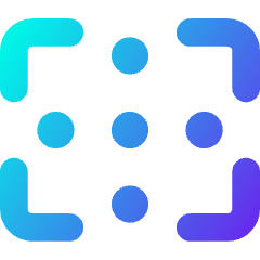 Focus Points Icon from Core Gradient Set
