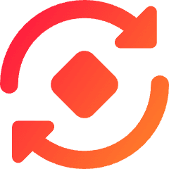 3d Rotate 2 Icon from Core Gradient Set