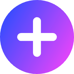 Add Circle Icon from Core Gradient Set