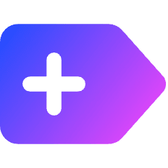 Add Tag Icon from Core Gradient Set