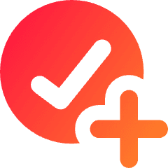 Add Task Reminder Icon from Core Gradient Set