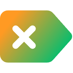 Delete Tag Icon from Core Gradient Set