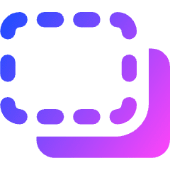 Align Back 2 Icon from Core Gradient Set