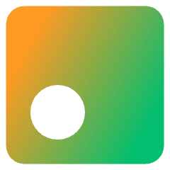 Align Bottom Left Circle Icon from Core Gradient Set